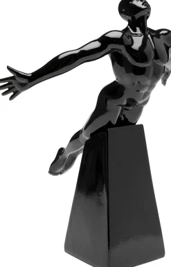 KARE Deko Figur Jumper Schwarz 37cm