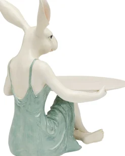 KARE Deko Figur Lady Rabbit Tray 29cm Best