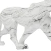 KARE Deko Figur Leopard Marble 129cm Clearance