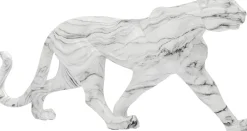 KARE Deko Figur Leopard Marble 129cm Clearance