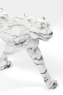 KARE Deko Figur Leopard Marble 129cm Clearance