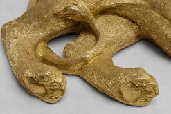 KARE Deko Figur Lion Gold 113cm