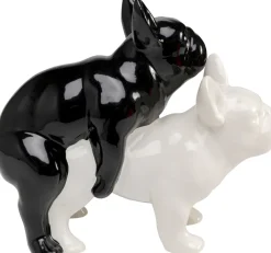 KARE Deko Figur Love Dogs Schwarz Outlet