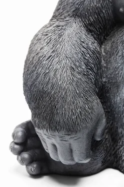 KARE Deko Figur Monkey Gorilla Side Medium Schwarz Sale
