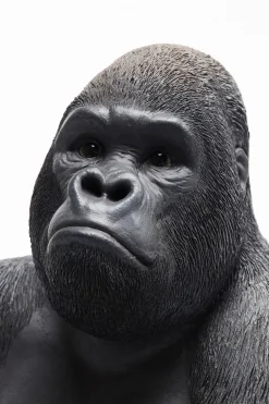 KARE Deko Figur Monkey Gorilla Side Medium Schwarz Sale
