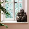 KARE Deko Figur Monkey Gorilla Side XL Schwarz 76cm Discount