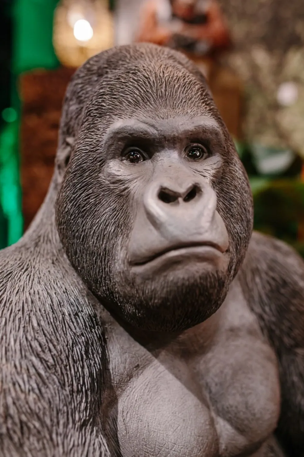 KARE Deko Figur Monkey Gorilla Side XL Schwarz 76cm Discount