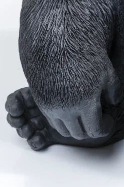 KARE Deko Figur Monkey Gorilla Side XL Schwarz 76cm Discount