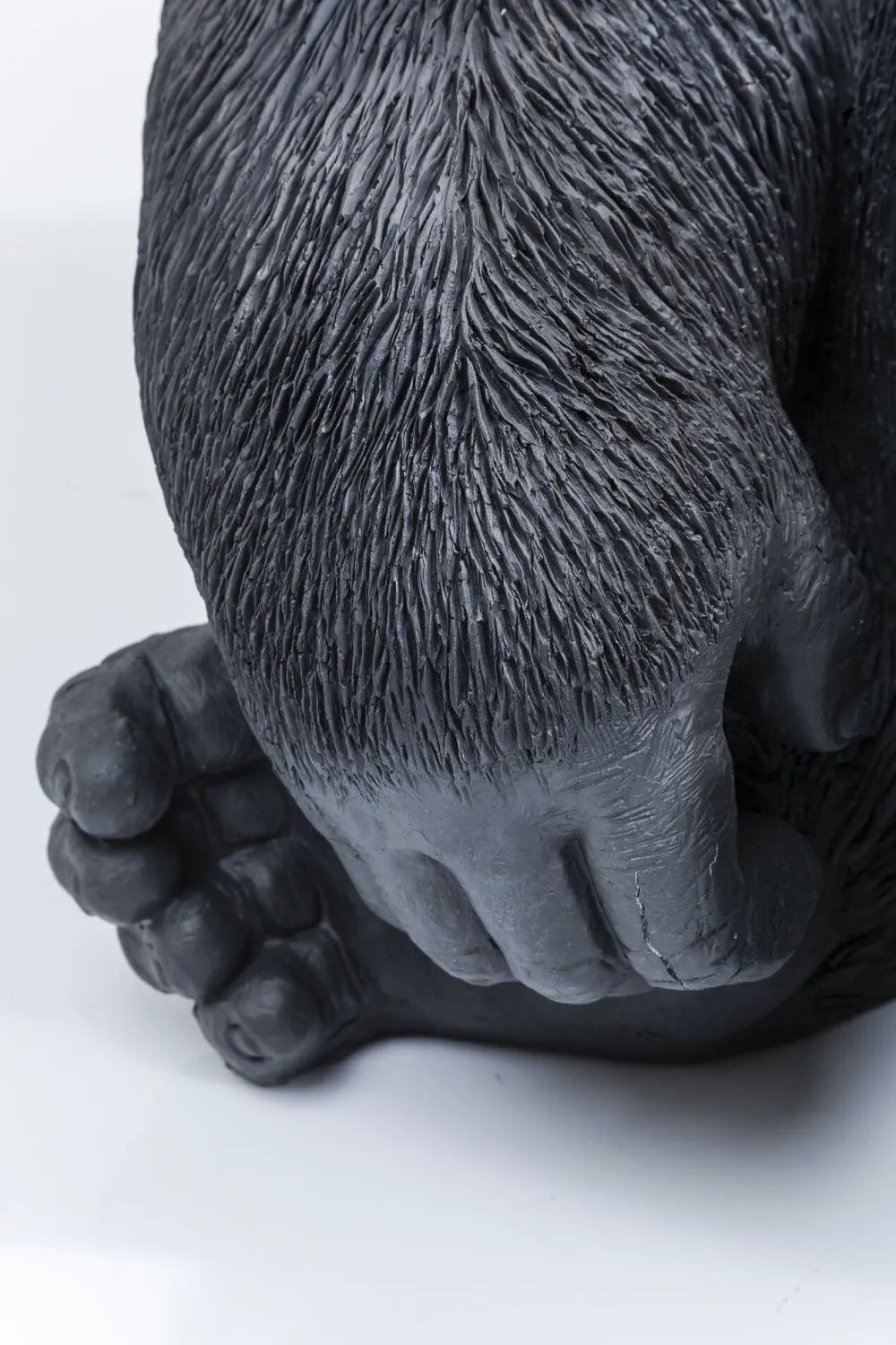 KARE Deko Figur Monkey Gorilla Side XL Schwarz 76cm Discount