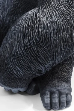 KARE Deko Figur Monkey Gorilla Side XL Schwarz 76cm Discount