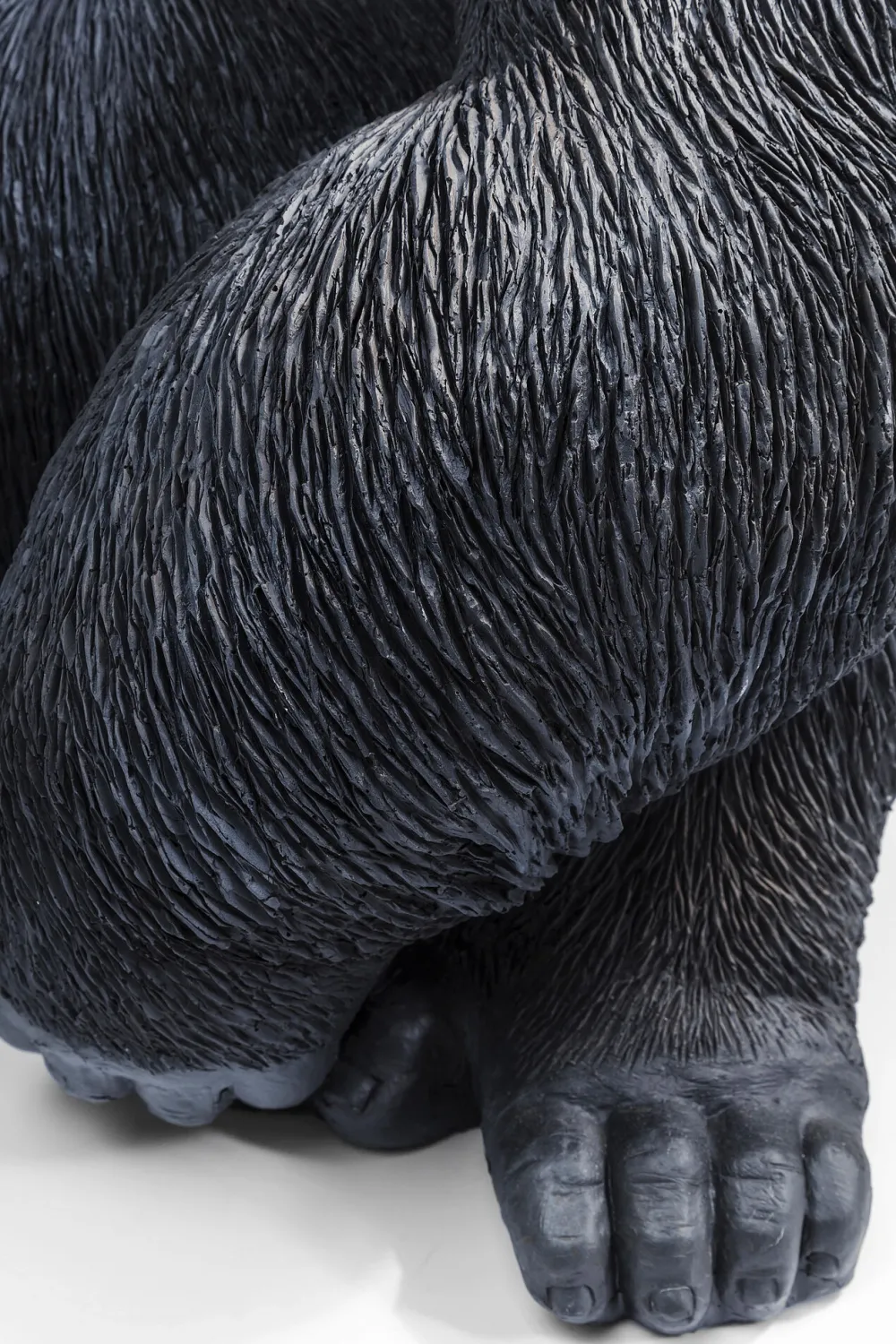 KARE Deko Figur Monkey Gorilla Side XL Schwarz 76cm Discount