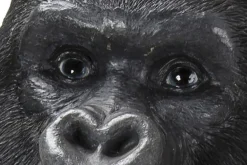 KARE Deko Figur Monkey Gorilla Side XL Schwarz 76cm Discount