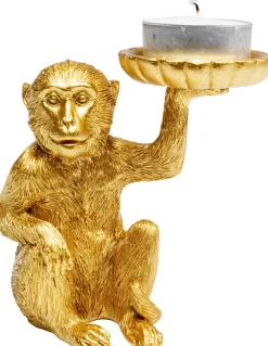 KARE Deko Figur Monkey Tealight Holder 11cm Discount