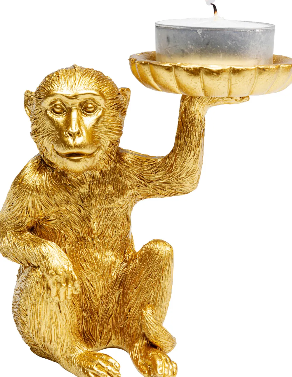 KARE Deko Figur Monkey Tealight Holder 11cm Discount