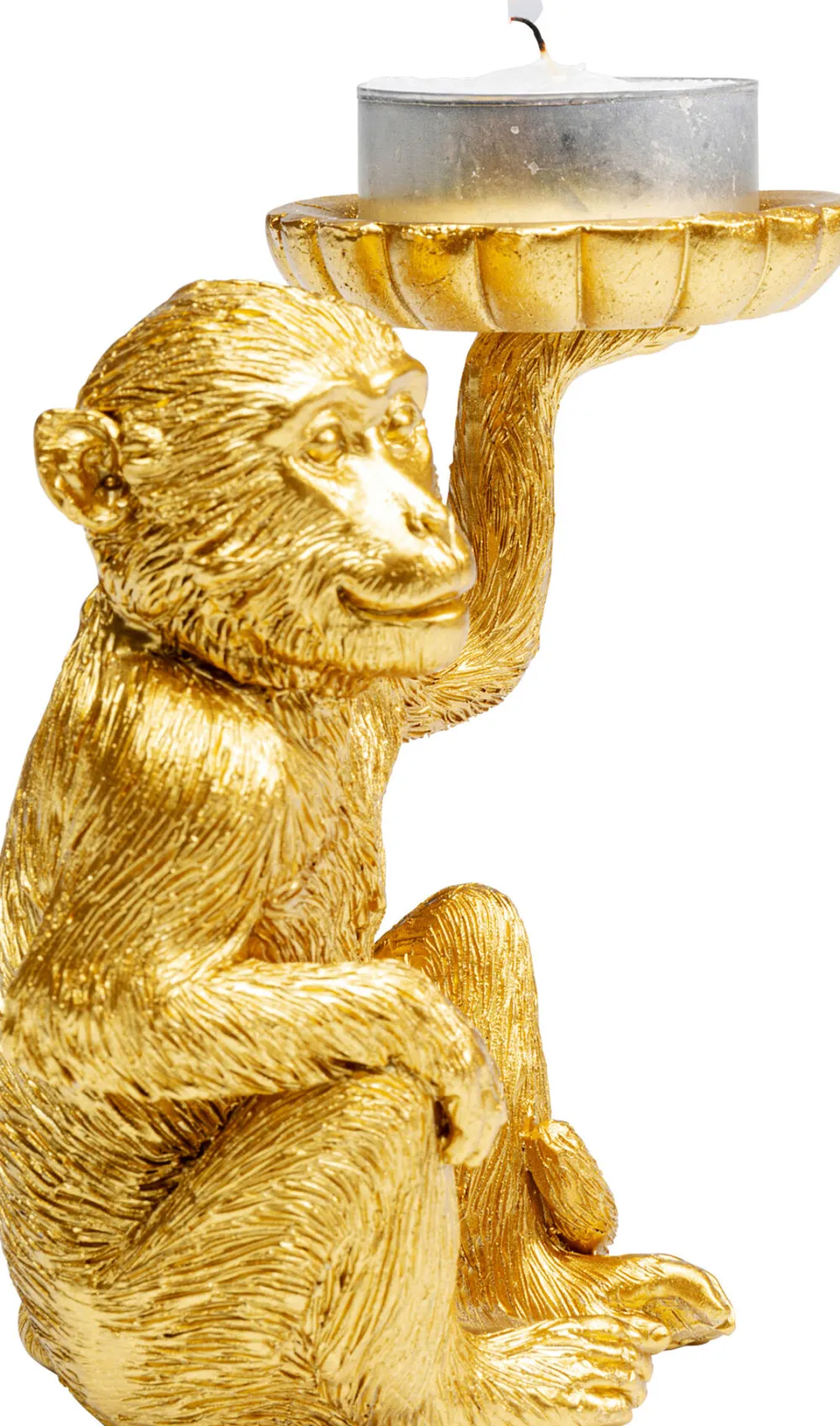 KARE Deko Figur Monkey Tealight Holder 11cm Discount