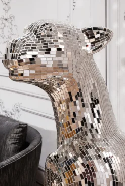 KARE Deko Figur Mosaik Welcome Panther Links XL Hot