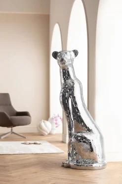 KARE Deko Figur Mosaik Welcome Panther Rechts XL 150cm Best