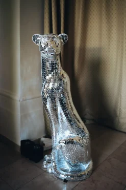 KARE Deko Figur Mosaik Welcome Panther Rechts XL 150cm Best