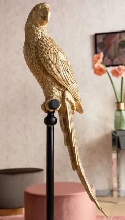 KARE Deko Figur Parrot Gold 116cm Discount