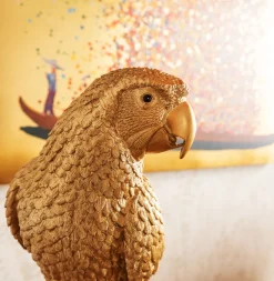 KARE Deko Figur Parrot Gold 116cm Discount