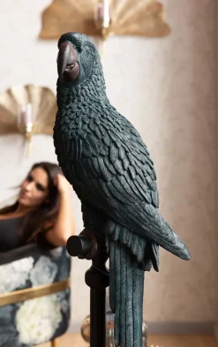 KARE Deko Figur Parrot Petrol New