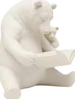 KARE Deko Figur Reading Bears Greige