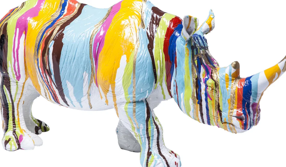 KARE Deko Figur Rhino Colore 26cm Clearance