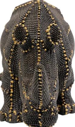 KARE Deko Figur Rhino Rivets Pearls 26cm New