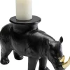 KARE Deko Figur Rhino Schwarz 41cm Clearance