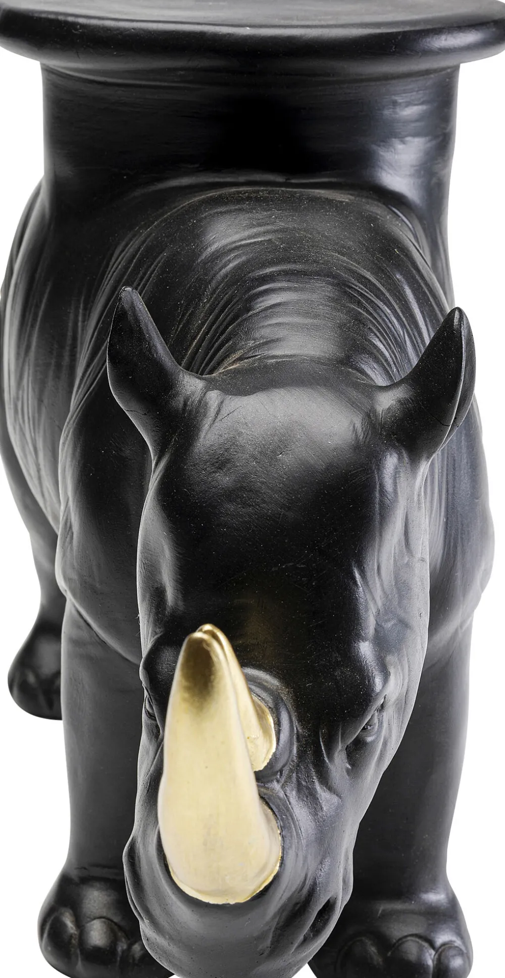 KARE Deko Figur Rhino Schwarz 41cm Clearance