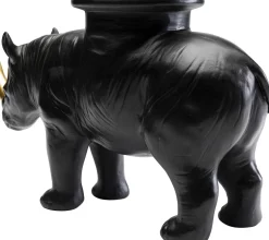 KARE Deko Figur Rhino Schwarz 41cm Clearance