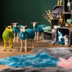KARE Deko Figur Sheep Colore Green Discount