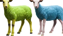 KARE Deko Figur Sheep Colore Green Discount