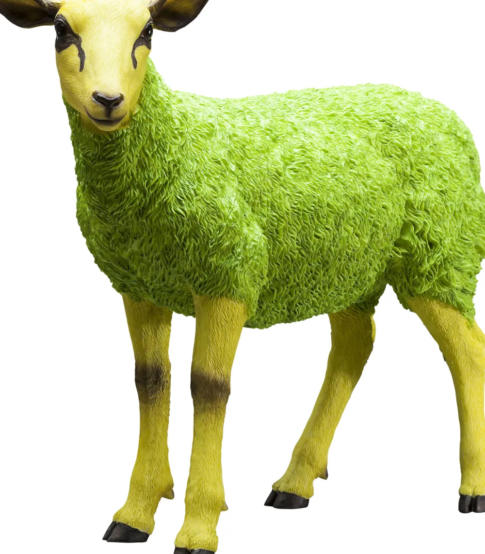 KARE Deko Figur Sheep Colore Green Discount