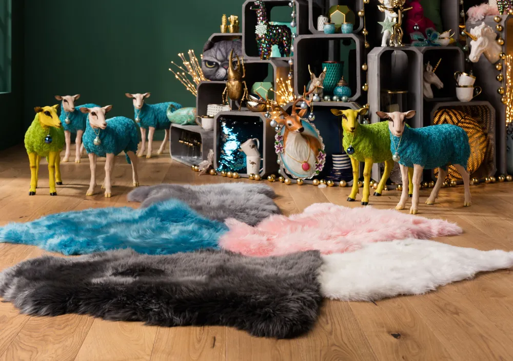 KARE Deko Figur Sheep Colore Green Discount