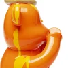 KARE Deko Figur Sitting Gelato Bear Orange 37cm Best