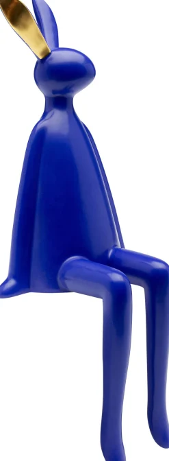 KARE Deko Figur Sitting Rabbit Blau 35cm Online