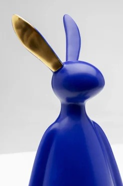 KARE Deko Figur Sitting Rabbit Blau 35cm Online