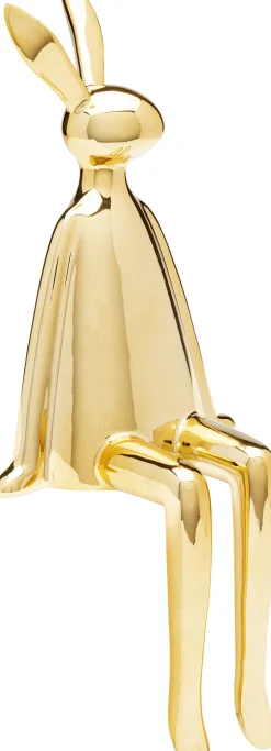 KARE Deko Figur Sitting Rabbit Gold 35cm Discount