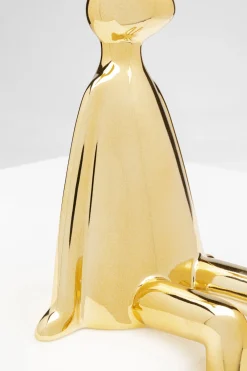 KARE Deko Figur Sitting Rabbit Gold 35cm Discount