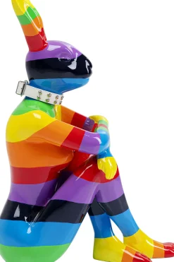 KARE Deko Figur Sitting Rabbit Rainbow 80 Discount