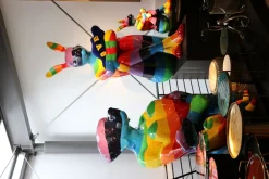 KARE Deko Figur Sitting Rabbit Rainbow 80 Discount