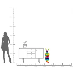 KARE Deko Figur Sitting Rabbit Rainbow 80 Discount