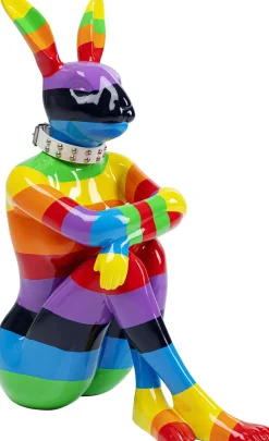 KARE Deko Figur Sitting Rabbit Rainbow 80 Discount