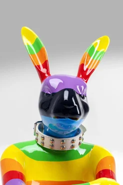KARE Deko Figur Sitting Rabbit Rainbow 80 Discount