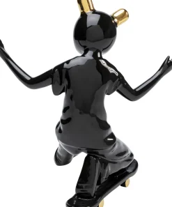 KARE Deko Figur Skating Astronaut Schwarz 21cm Sale