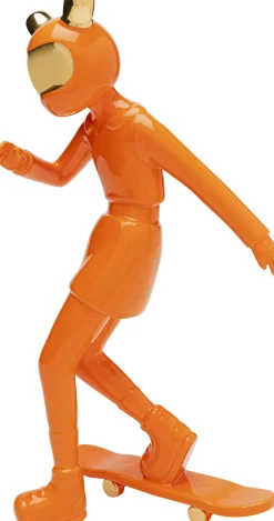 KARE Deko Figur Skating Astronaut Orange 33cm Sale