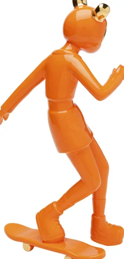 KARE Deko Figur Skating Astronaut Orange 33cm Sale