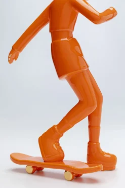 KARE Deko Figur Skating Astronaut Orange 33cm Sale