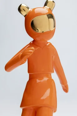 KARE Deko Figur Skating Astronaut Orange 33cm Sale